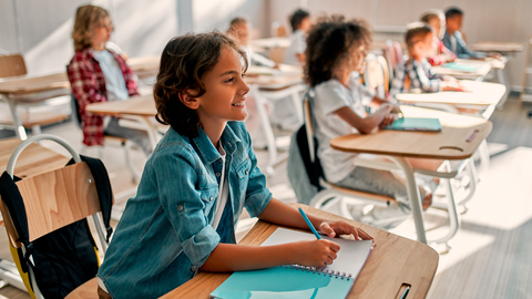 Kinder im Unterricht