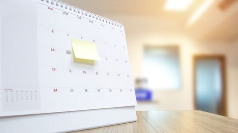 Kalender Terminübersicht