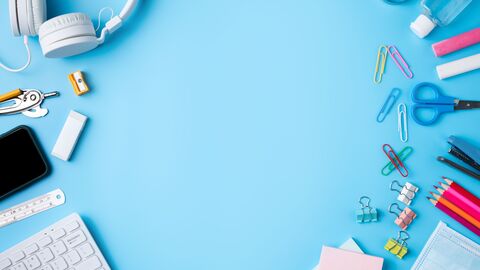 Terminübersicht Schulutensilien