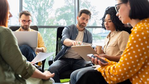 Gespräch / Arbeitsgruppe